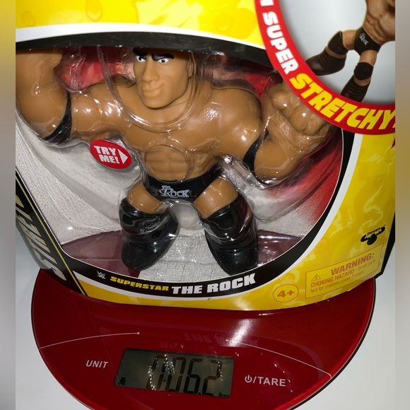 NEW! WWE Goo Jit Zu Stretchy Superstar The Rock Toy - Picture 7 of 7